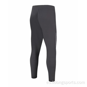 Pantalones de chándal transpirables deportes de gimnasia pantalones largos personalizados